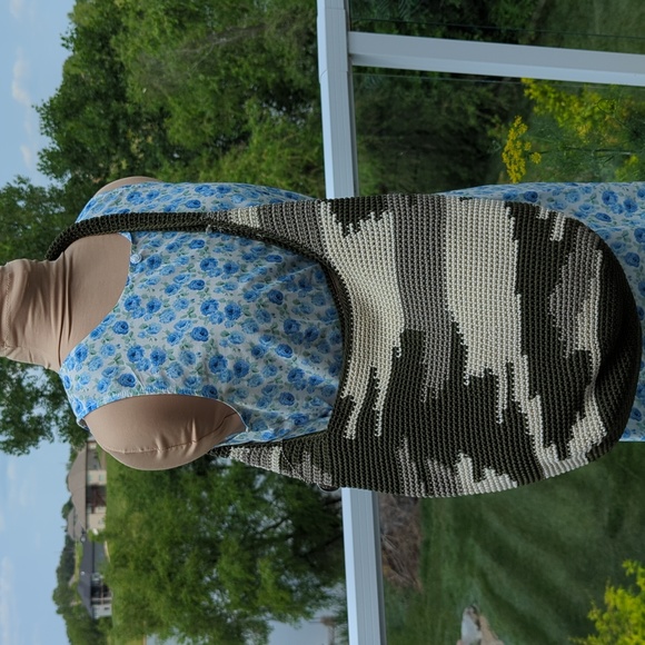 The Sak limited edition 30th anniversary camo knit hobo - Picture 3 of 16